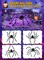 Decoration 38LED Light up Black Hairy Spider with Red Lighted Eyes Battery Operated Realistic Scary Fake Spider for Yard Party Haunted House Decor Outdoor Indoor